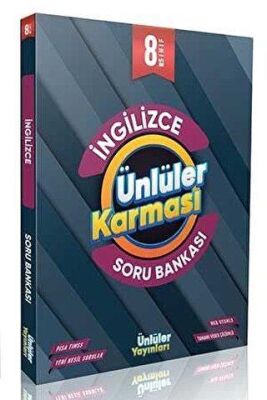 Ünlüler Yayınları 8. Sınıf İngilizce Soru Bankası - 1