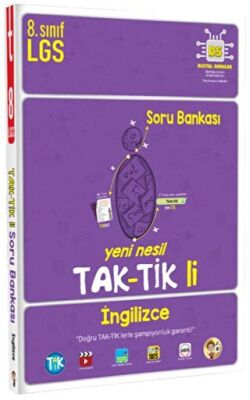 Tonguç Akademi 8. Sınıf İngilizce Taktikli Soru Bankası - 1