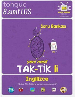 Tonguç Akademi 8. Sınıf İngilizce Taktikli Soru Bankası - 1