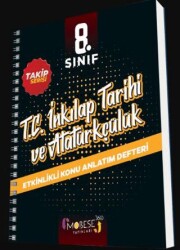 8. Sınıf İnkılap Tarihi ve Atatürk Etkinlikli Konu Anlatım Defteri - Mobese 360 Yayınları