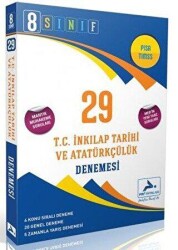 8. Sınıf LGS T.C.İnkılap Tarihi ve Atatürkçülük 29 Denemesi - PARAF Yayınları
