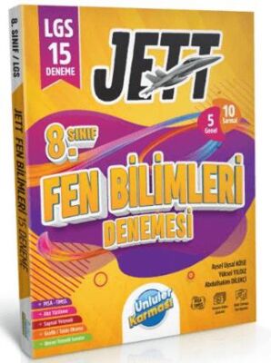 Ünlüler Karması 8. Sınıf Jett Fen Bilimleri 15 Deneme - 1
