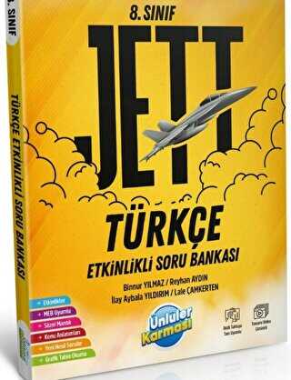 Ünlüler Karması 8. Sınıf JETT Türkçe Etkinlikli Soru Bankası