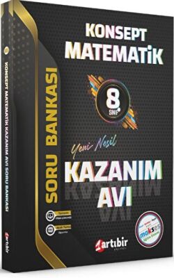 Artı Bir Yayınları 8. Sınıf Konsept Matematik Kazanım Avı Soru Bankası - 1