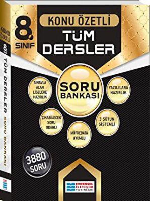 8. Sınıf Konu Özetli Tüm Dersler Soru Bankası - 2