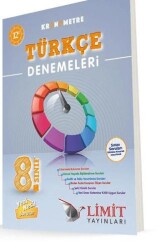 8. Sınıf Kronometre Türkçe Denemeleri 12`li - Limit Yayınları