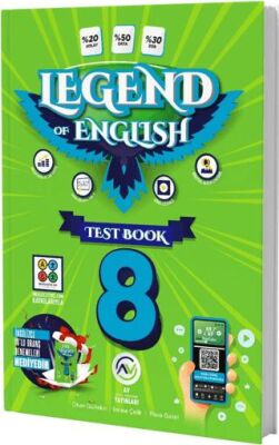 8. Sınıf Legend Of English Test Book - 1