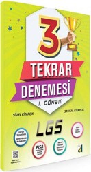 Damla Yayınevi 1. Dönem LGS 3 Tekrar Denemesi - Damla Yayınevi