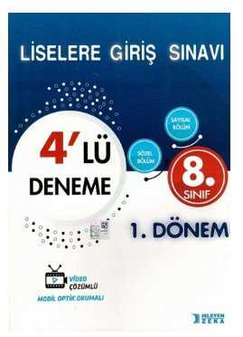 8 Sinif Lgs 1 Donem 4 Lu Deneme Isleyen Zeka Yayinlari