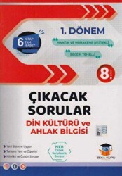 Zeka Küpü Yayınları 8. Sınıf LGS 1. Dönem Din Kültürü ve Ahlak Bilgisi Çıkacak Sorular - Zeka Küpü Yayınları
