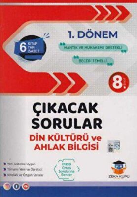 Zeka Küpü Yayınları 8. Sınıf LGS 1. Dönem Din Kültürü ve Ahlak Bilgisi Çıkacak Sorular - 1