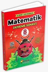 Aydın Yayınları LGS Matematik 8 Deneme - Aydın Yayınları