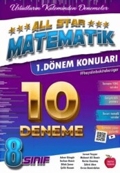 Newton Yayınları 8. Sınıf LGS 1. Dönem Matematik All Star 10 Deneme - Newton Yayınları