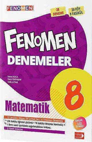 Fenomen Kitap 8. Sınıf Matematik Fenomen Denemeler 28 Deneme