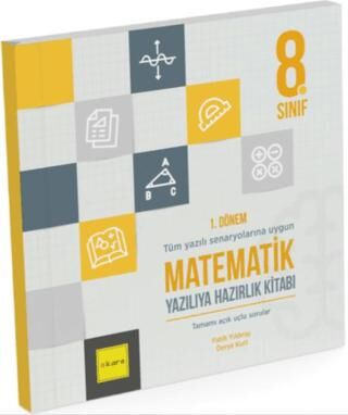 Kare Yayınları 8. Sınıf LGS 1. Dönem Matematik Yazılıya Hazırlık Kitabı - 1