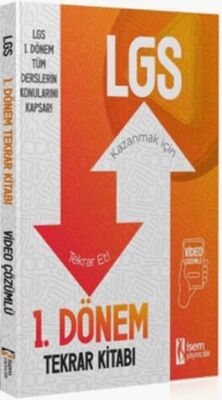 8. Sınıf LGS 1. Dönem Tüm Dersler Tekrar Kitabı - 1