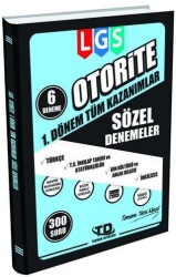 Tandem Yayınları LGS Otorite 1. Dönem Sözel Denemeler - Tandem Yayınları