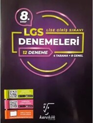 Karekök Yayıncılık 8. Sınıf Lgs 12 Deneme - Karekök Yayıncılık