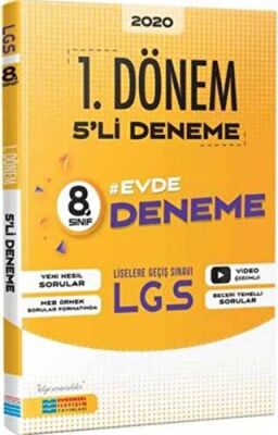 Evrensel İletişim Yayınları 8. Sınıf LGS 1.Dönem Video Çözümlü 5`li Deneme Sınavı - 1