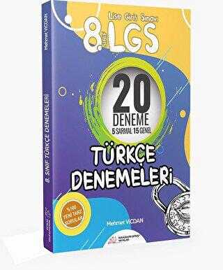 Paragrafın Şifresi Yayınları 8. Sınıf LGS 20 Türkçe Denemeleri
