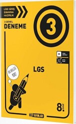 Hız Yayınları 8. Sınıf LGS 3 Deneme - Hız Yayınları