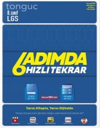 8. Sınıf LGS 6 Adımda Hızlı Tekrar - Tonguç Akademi