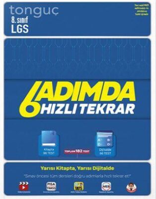 8. Sınıf LGS 6 Adımda Hızlı Tekrar - 1