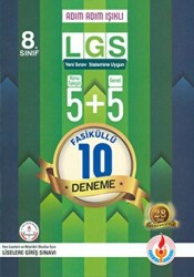 Bilal Işıklı Yayınları 8. Sınıf LGS Adım Adım Işıklı 10 Deneme Sınavı - Bilal Işıklı Yayınları