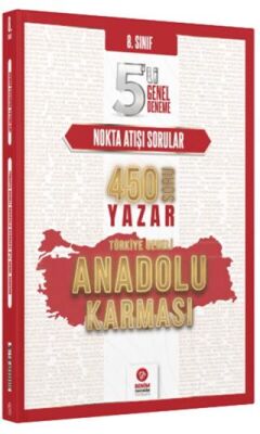 8. Sınıf LGS Anadolu Karması Türkiye Geneli 5`li Deneme - 1