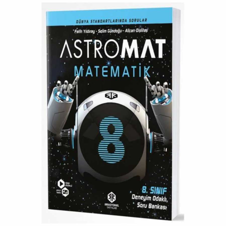 İrrasyonel Yayınları Astromat 8. Sınıf Deneyim Odaklı Matematik Soru Bankası