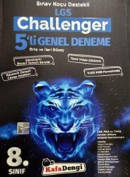 8. Sınıf LGS Challenger 5 li Genel Deneme - Kafa Dengi Yayınları