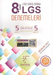 8. Sınıf LGS Denemeleri 5`li - Karekök Yayıncılık