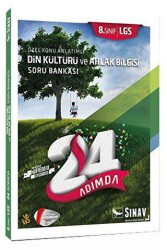 8. Sınıf LGS 24 Adımda Din Kültürü ve Ahlak Bilgisi - Sınav Yayınları