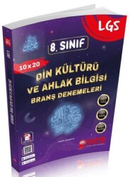8. Sınıf LGS Din Kültürü ve Ahlak Bilgisi Branş Denemeleri Soru Bankası - Zafer Yayınevi