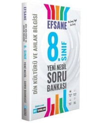 DDY Yayınları 8. Sınıf Din Kültürü ve Ahlak Bilgisi Efsane Yeni Nesil Soru Bankası - DDY Yayınları