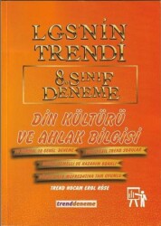 Trend Akademi Yayınları 2021 LGS`nin Trendi 8. Sınıf Deneme Din Kültür ve Ahlak Bilgisi - Trend Akademi Yayınları