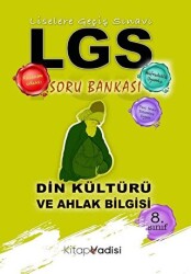 Kitap Vadisi Yayınları 8. Sınıf LGS Din Kültürü ve Ahlak Bilgisi Soru Bankası - Kitap Vadisi Yayınları