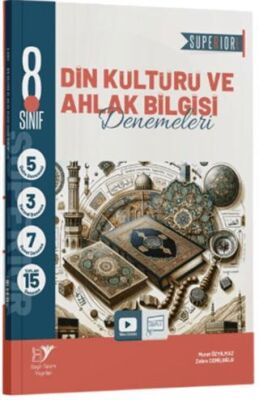 8. Sınıf LGS Din Kültürü ve Kültürü Superior 15`li Deneme - 1