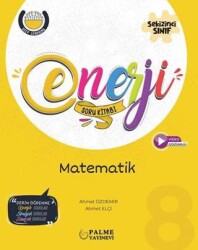 Palme 8. Sınıf Enerji Matematik Soru Kitabı - Palme Yayınları