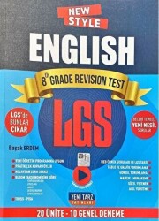 Yeni Tarz Yayınları 8. Sınıf LGS English 20 Ünite 10 Deneme - Yeni Tarz Yayınları