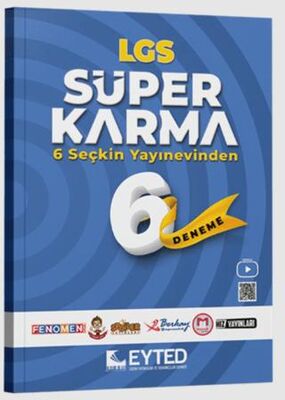 Hız Yayınları 8. Sınıf LGS EYTED Süper Karma 6`lı Deneme Seti