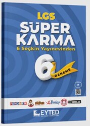 EYTED Yayınları 8. Sınıf LGS EYTED Süper Karma 6`lı Deneme Seti - EYTED Yayınları