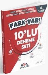 8. Sınıf LGS Fark Var 10 lu Deneme Seti - Koray Varol Akademi