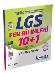 Muba Yayınları 8. Sınıf LGS Fen Bilimleri 10+1 Deneme Sınavı - Muba Yayınları