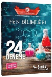 Sınav Yayınları 8. Sınıf LGS Fen Bilimleri 24 Ayar Deneme - Sınav Yayınları