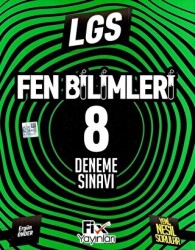 Fix Yayınları 8. Sınıf LGS Fen Bilimleri 8 Deneme - Fix Yayınları