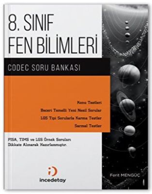 8. Sınıf LGS Fen Bilimleri Codec Soru Bankası - 1