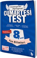 Basamak Yayınları 8. Sınıf LGS Fen Bilimleri Cumartesi Test - Basamak Yayınları