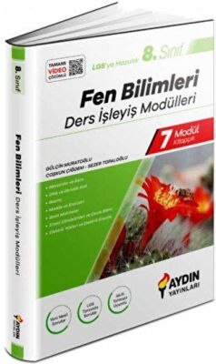Aydın Yayınları 8. Sınıf Fen Bilimleri Ders İşleyiş Modülleri - 1