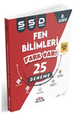 8. Sınıf LGS Fen Bilimleri Fark Var 25 Deneme - 1